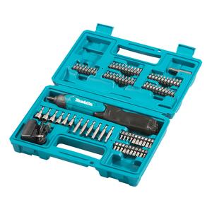 Cordless Screwdriver Set Kit - 3.6V, 1/4", Lithium-Ion, 220, 6 Nm