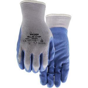 Stealth Blue Chip Coated Gloves - Small, Large, Medium, X-Large, 10, Polyester, Rubber Latex, Dipped Palm, Unlined, EN 388 Level 3, EN 388 Level 1, EN 388 Level 4, EN 388 Level 2 & ANSI Level 3