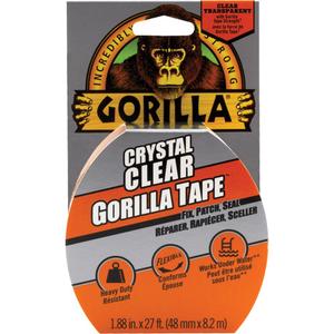 Crystal Clear Tape - 48 mm (1-7/8"), 8.3 m (27'), Clear