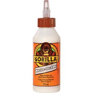 Wood Glue - 8 oz., Squeeze Bottle, 10 min., 30 min., 5-10 minutes, 20-30 minutes, 24 hours, Yes