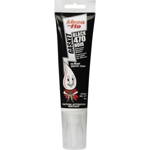 470 Silicone Gasket Maker - 85 g, Black, Tube