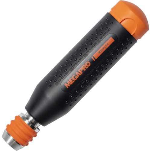 Original MEGALOK™ 15-in-1 Multi-Bit Screwdriver - Textured, 6-3/10", Flat 4-6; Phillips 0-3; Phillips 1-2; Square 0-3; Square 1-2; Torx 10-15; Torx 20-25, Lifetime