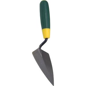 Pointing Trowel - High-Carbon Steel, Rubber, 5", 2-1/2"