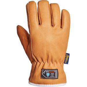 Endura® Gloves - Large, X-Large, Thinsulate™, Synthetic, Elastic, Leather, ANSI Level 5, ANSI Level A4