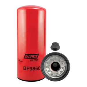 BF9860 Spin-On Fuel Filter - 11-9/16", 4-23/32"
