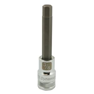 SAE Long Bit Socket - 1/2", 3/8", 3.94", Limited Lifetime