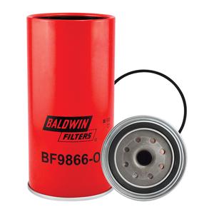 BF9866-O Spin-On Fuel/Water Separator with Open Port for Bowl - 8-11/16", 4-3/8"