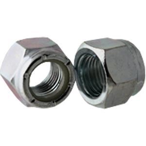 Nylock Nut - Zinc Cr+3, 5/16"-18, Coarse