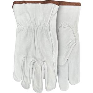 Scape Goat Gloves - Small, Unlined, Grain Goatskin, Keystone, Off-White