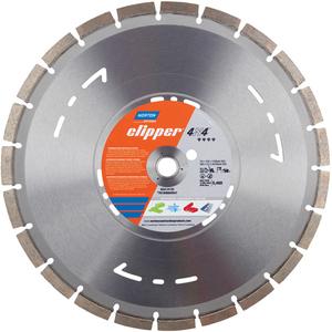 Clipper 4X4 Multi-Purpose Dry Segmented High-Speed Blade - 12", 0.393", 1", 6300 RPM, 1.967", 0.11", 20