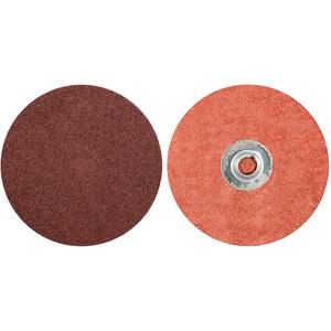 MERIT ALO RESIN BOND Cloth Discs - 3", TS (Type II), 100, Aluminum Oxide