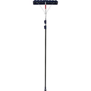 Roof Rake - Plastic, 24", 196", Aluminum, Straight