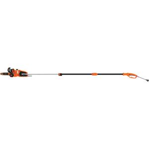 2-in-1 Pole Chainsaw - 10", Electric, 8 A