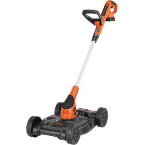 20V Max* Cordless 3-in-1 Compact Mower Kit - Battery Powered, 12", 1.6" - 2.4", Push Walk-Behind