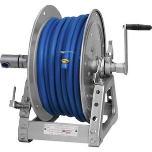 Manual Hose Reel - 75', Steel, 6", 1/2" FNPT, 3000, 3/8" to 5/8" ID