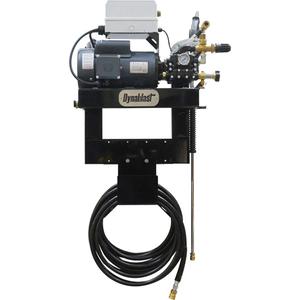 Wall Mounted Cold Water Pressure Washer with Time Delay Shutdown - 1000 psi, 3 GPM, 2 HP, 50', 3000, Electric, 2900 PSI, Wire Braided, 36", 7m