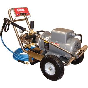 Hot & Cold Water Pressure Washer - 500 psi, 4 GPM, 1.5 HP, 30', 2000, Electric, Stainless Steel, 115 V - 1 Phase, 1750 RPM