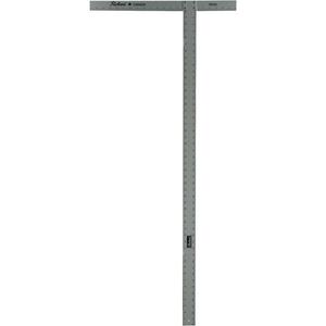 Medium-Duty Drywall T-Square - 48", 22", 3/4", Steel, Plain