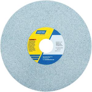Toolroom Vitrified Wheel - 8", 3/4", 1-1/4", 46, 3600, 01 Straight, Ceramic Alumina