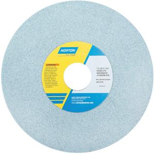 Toolroom Vitrified Wheel - 7", 1/2", 1-1/4", 80, 3600, 01 Straight, Ceramic Alumina