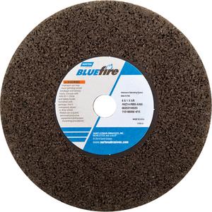 Bluefire® Portable Snagging Wheel - 6", 1", 5/8", 14, 8000, 01, Zirconia Alumina, Black, BS-Resin