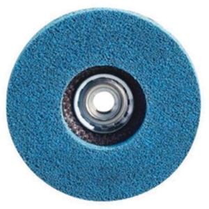 Bear-Tex® Rapid Blend Non-Woven Depressed Center Discs - 4-1/2", Fine, 7/8", Aluminum Oxide, 27, Center Mount, 12000