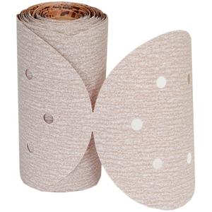 PSA Vacuum Discs - 240, 6", Aluminum Oxide, B-Weight, 5, Roll