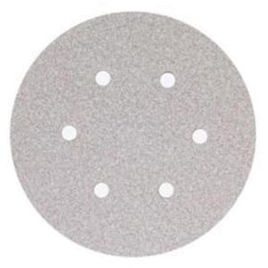 Paper Hook & Loop Vacuum Discs - 600, 6", Aluminum Oxide, B-Weight, 6