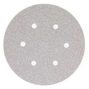 Paper Hook & Loop Vacuum Discs - 320, 6", Aluminum Oxide, B-Weight, 6