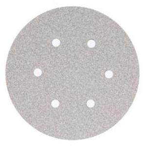Paper Hook & Loop Vacuum Discs - 280, 6", Aluminum Oxide, B-Weight, 6