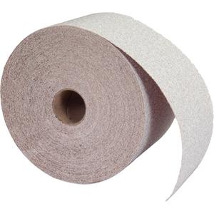 Abrasive No-Fil PSA Paper Roll - 120, 2-3/4", 90', Aluminum Oxide, B-Weight, Sheet