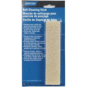 Belt Cleaning Sticks - Rubber, 1-3/8" x 1-3/8" x 6"