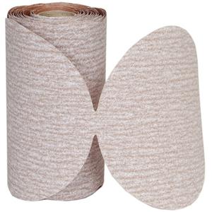 Paper PSA Disc Roll - 120, 3-1/2", Aluminum Oxide, B-Weight