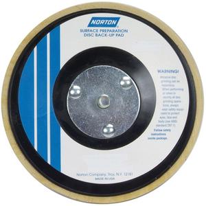 Back Up Pads - 7", 5/8"-11, Hook & Loop, 6000