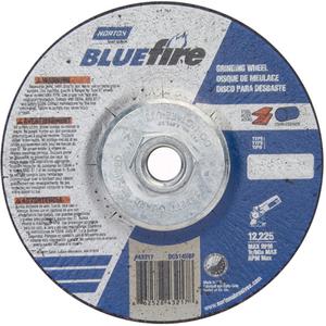 BlueFire® Grinding Wheels - 5", 1/4", 5/8"-11, 12225, 27, Zirconia Alumina