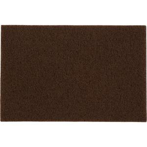 Bear-Tex Hand Pads - 6" x 9", Medium, Aluminum Oxide, Dark Tan, Heavy-Duty Pad