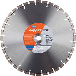 Clipper® Duo Segmented Saw Blade - 14", 0.11", 1", 5460, 0.393", 13 HP