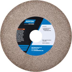 Bench Grinding Wheels - Gemini - 6", 1/2", 1", Medium, 4140, Aluminum Oxide