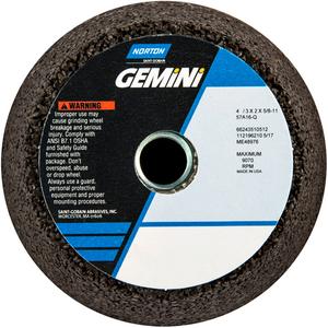 Gemini® Snagging Wheel - 4/3", 2", 5/8"-11, 9070, 11, Steel