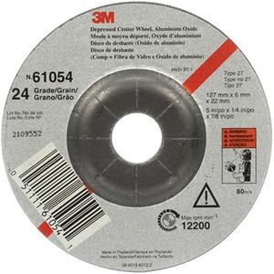 Depressed Centre Grinding Wheel - 5", 27, Aluminum Oxide