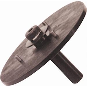 Atb™ Nylon Abrasive Uni-lok® Disc Brushes-uni-lok® Cnc Disc Brush Drive Adaptors - 3, 4, 5", (2) 1/4" Dia. on 1 1/4" Bolt Circle, 3