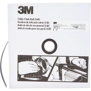 3M™ 314D Utility Cloth Roll - P320, P400, 1", 50 yd., Aluminum Oxide, J