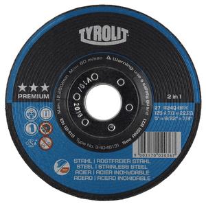 Grinding Wheel - 4-1/2", 9/32", 7/8", 13300, 27
