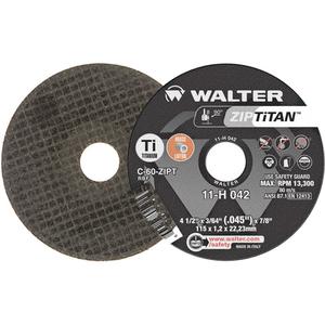 ZIP Titan™ Cutting Wheel - 4-1/2", 5", 6", 3/64", 7/8", 13300, 1, Silicon Carbide