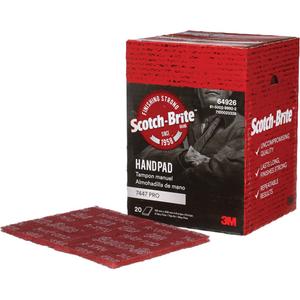 Scotch-Brite™ 7447 Hand Pads - 9" x 6", Very Fine, Aluminum Oxide