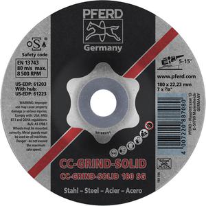 Grinding Wheel - 4-1/2", 1/8", 5/8"-11, 13300, 27, Ceramic