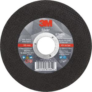 Silver Cut-Off Wheel - 4-1/2", 0.04", 7/8", 13300, 1, Ceramic