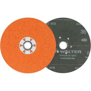 Coolcut XX™ Sanding Disc - 5", 5/8"-11, 36, 50, 60, 80, 120, Ceramic, 12200