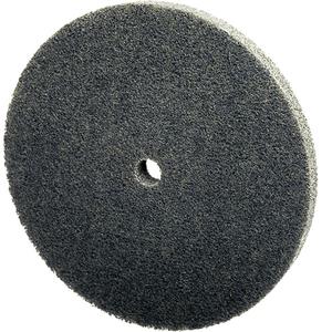 Scotch-Brite™ EXL Unitized Wheel - 3", 6", 1/4", Fine, 1/4", Silicon Carbide, 12100, 2
