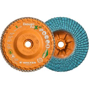 Enduro-Flex Alu™ Spin-On Flap Disc - 40, 60, 80, 5", 5/8"-11, Zirconia Alumina, 27